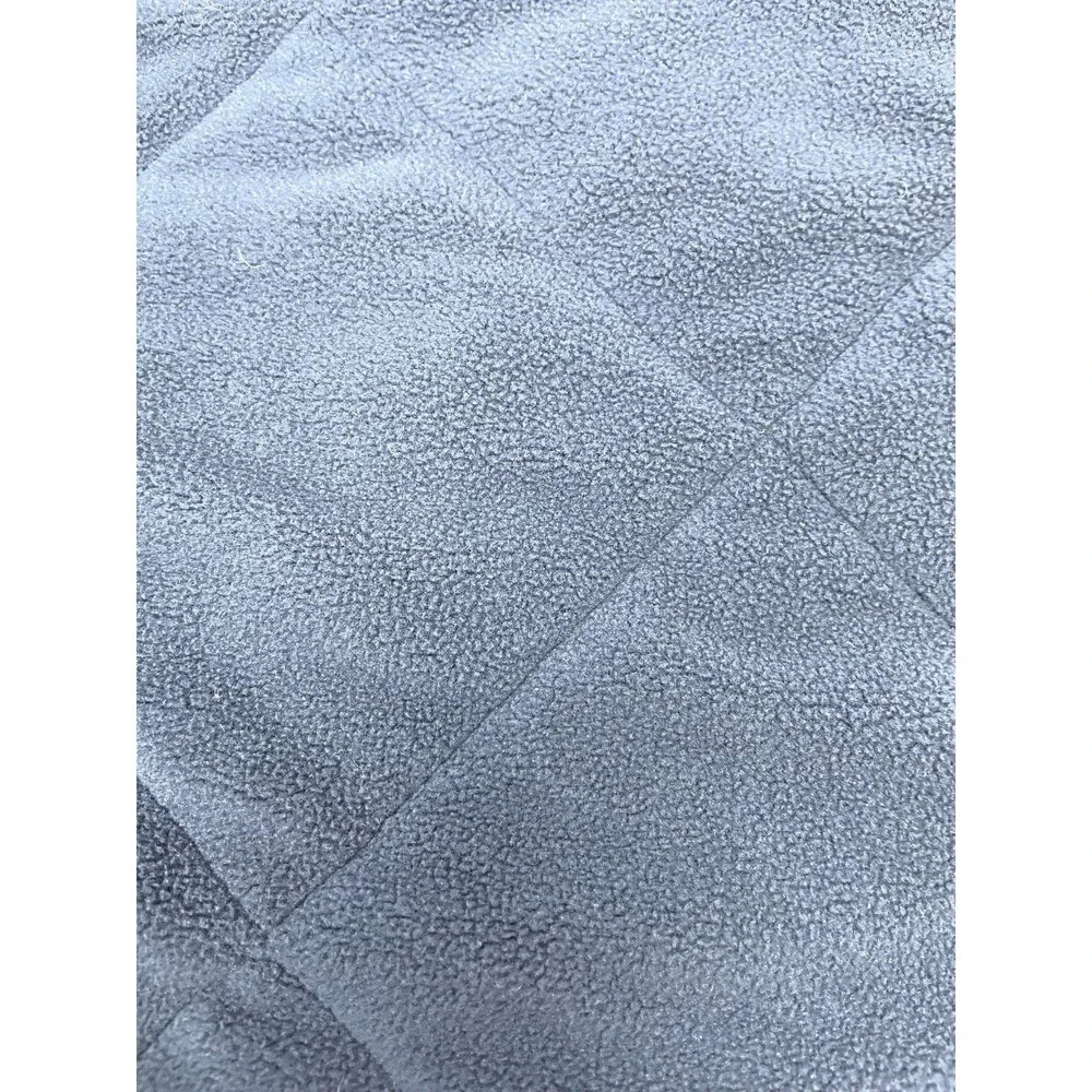 Vera Bradley Blue‎ Paisley Quilted Blanket Fleece Lined 51”x 77